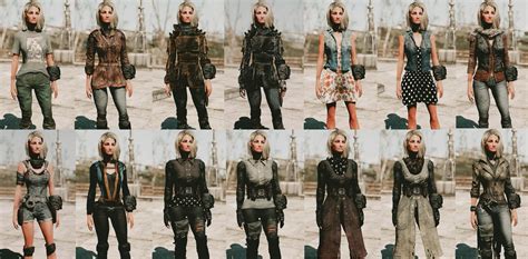 fallout 4 female clothes mod|fallout 4 cute female outfits.